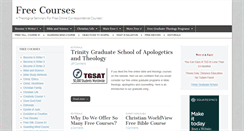 Desktop Screenshot of freecourses.org