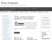 Tablet Screenshot of freecourses.org